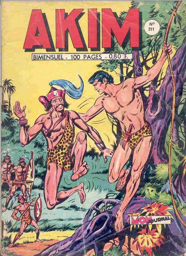 Scan de la Couverture Akim n 211